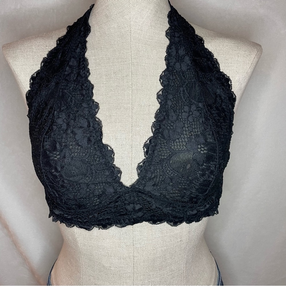 Free People halter bralette. Size large